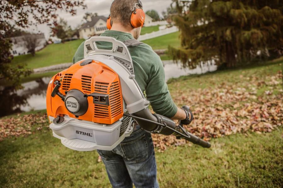 br 350 gasoline backpack blower