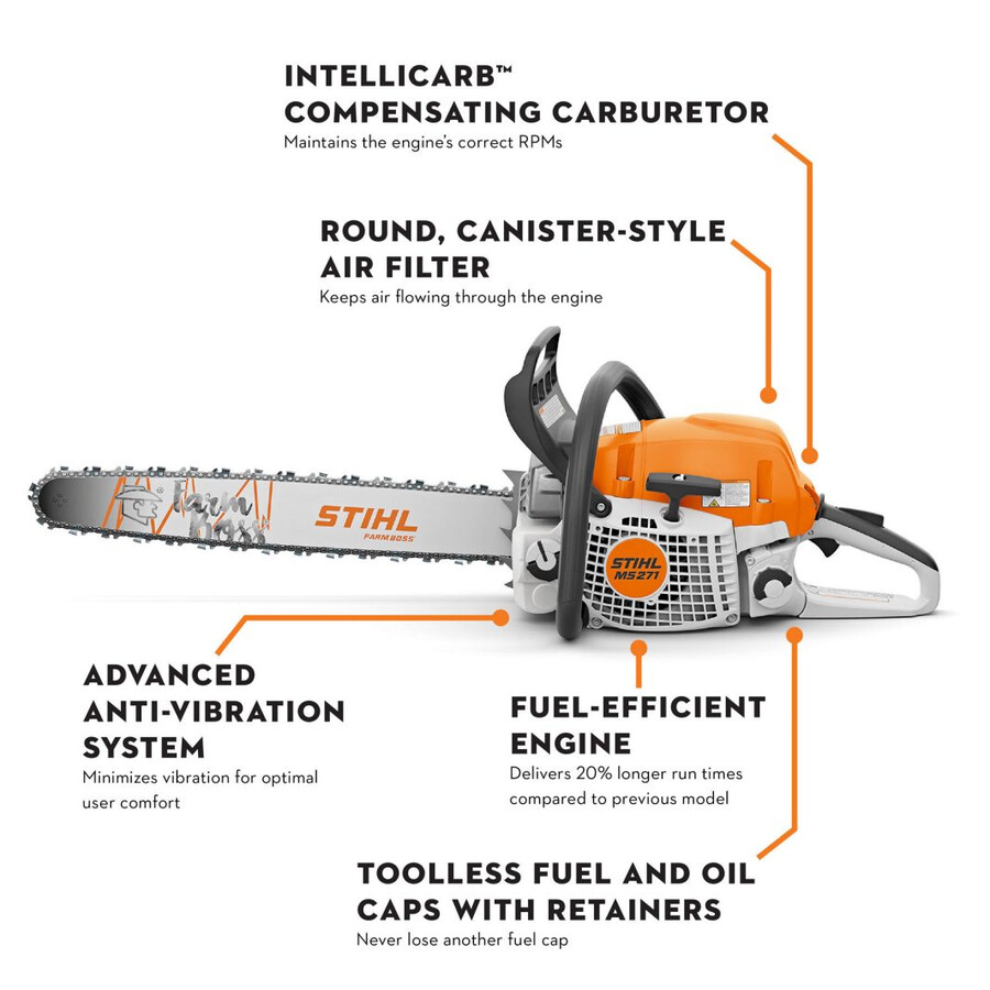 ms 271 gasoline chainsaw