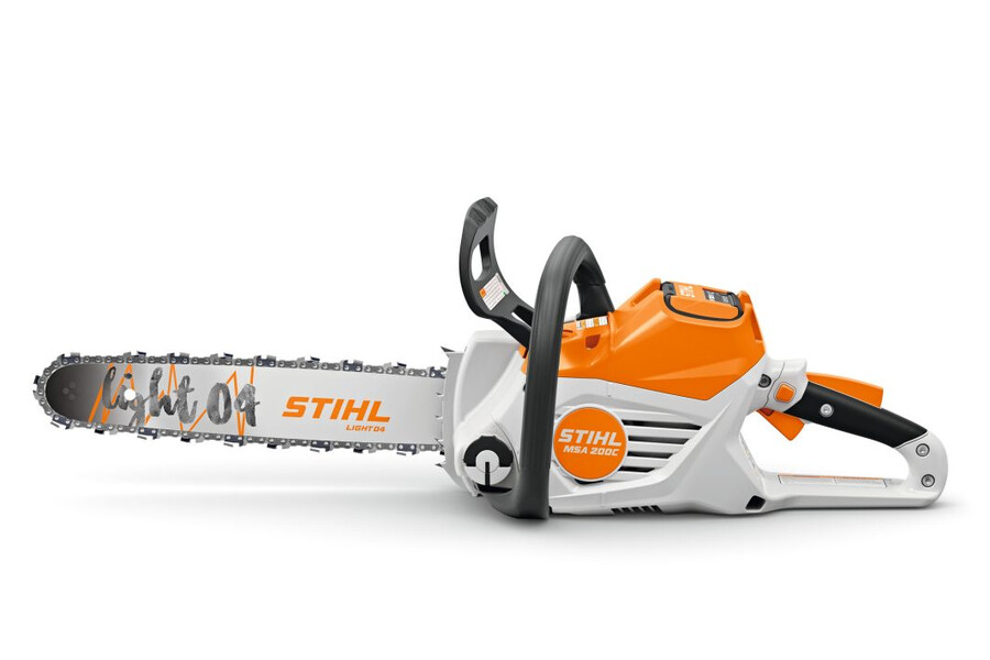 msa 200 battery powered chainsaw