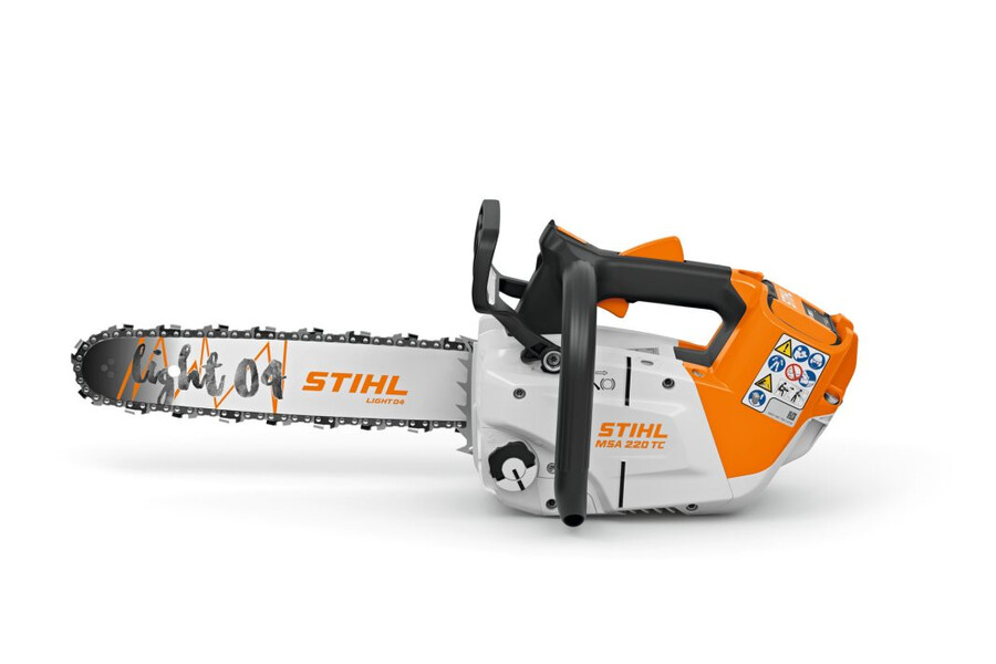 msa 220 tc-o battery powered chainsaw