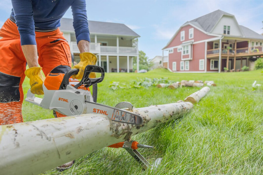 msa 160 battery powered chainsaw