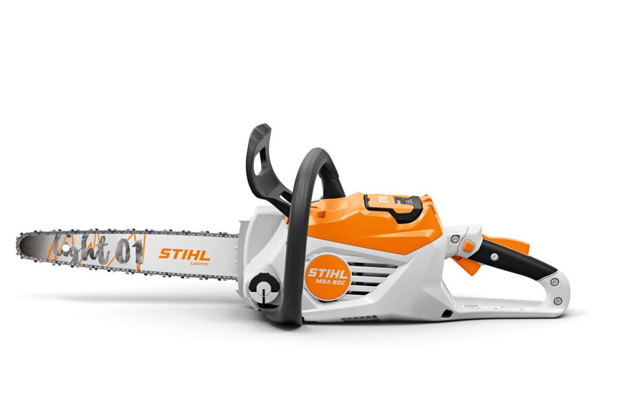 msa 80 battery powered chainsaw