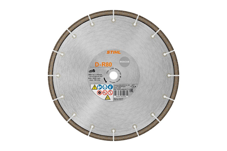 d-r80 diamond cutting wheel rescue