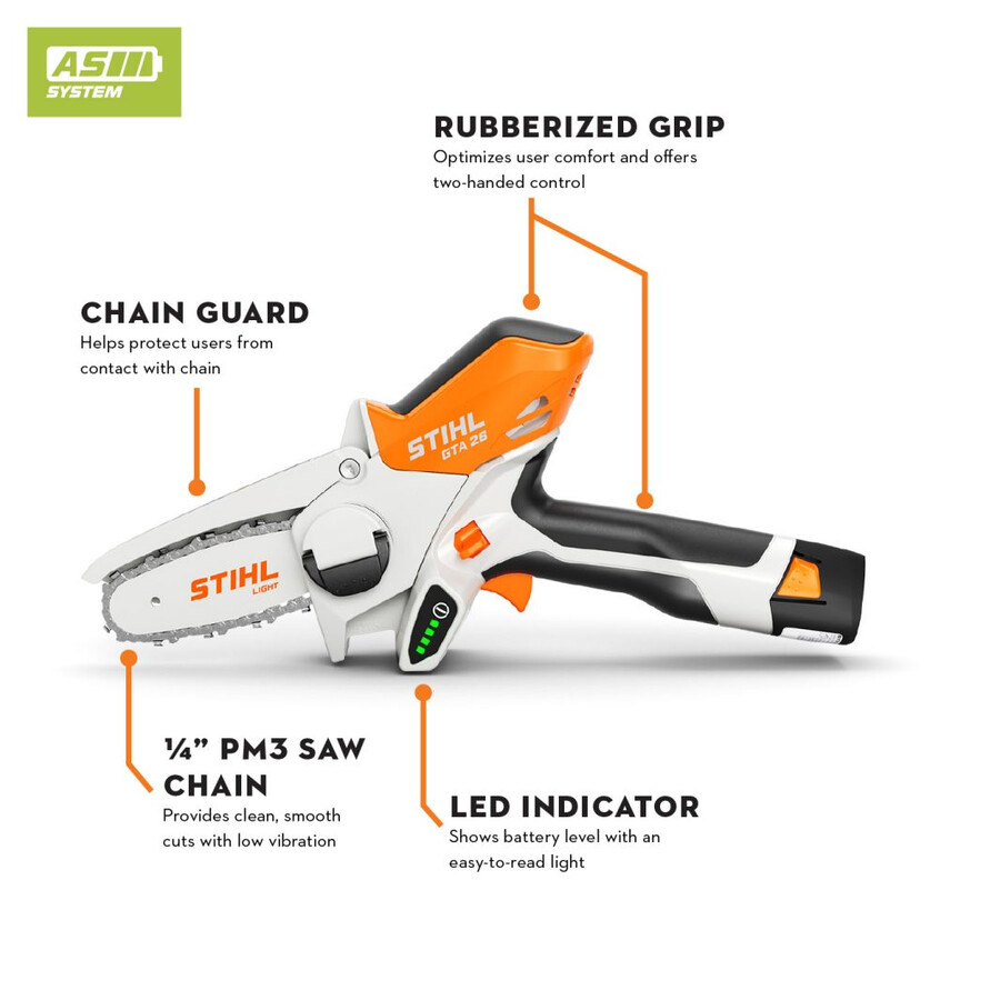gta 26 battery garden pruner