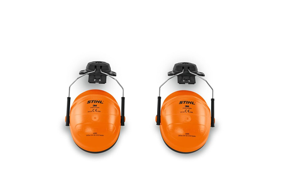 orange hearing protector