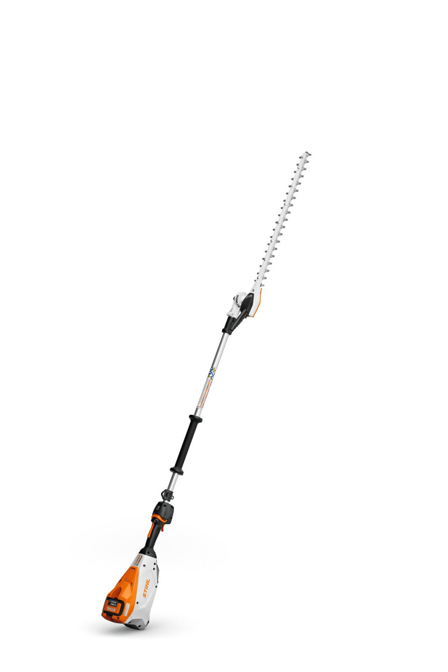 hla 135 battery powered extended-reach hedge trimmer
