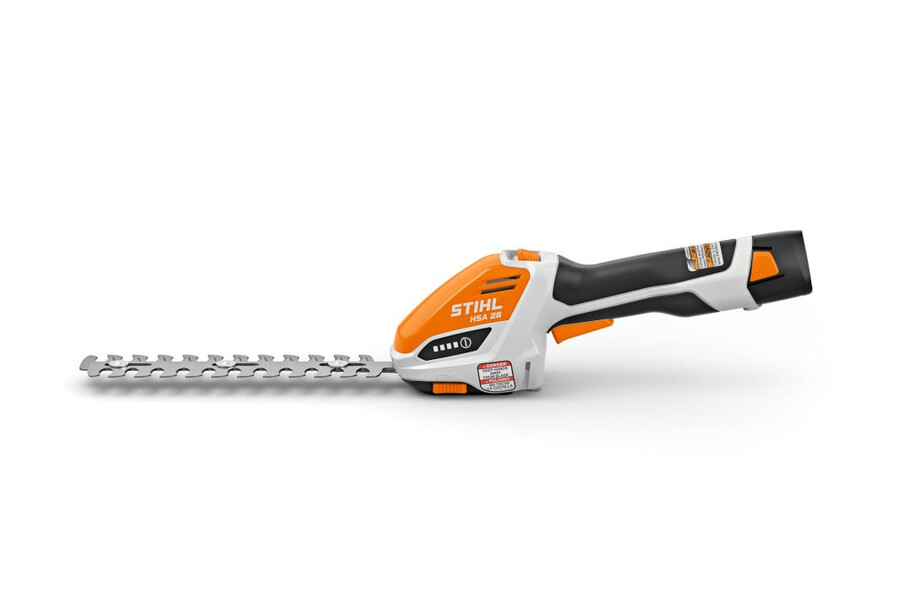 hsa 26 battery powered hedge trimmer