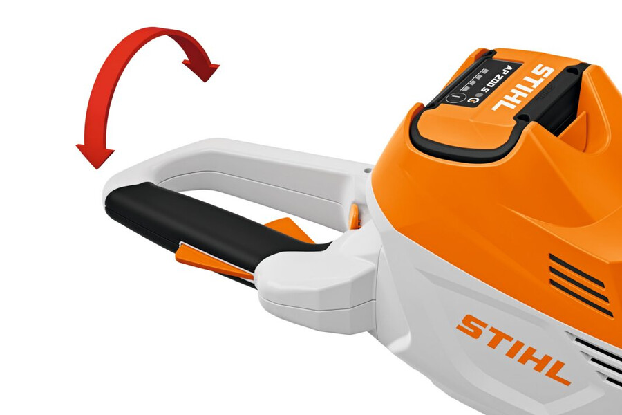 hsa 100 battery powered hedge trimmer