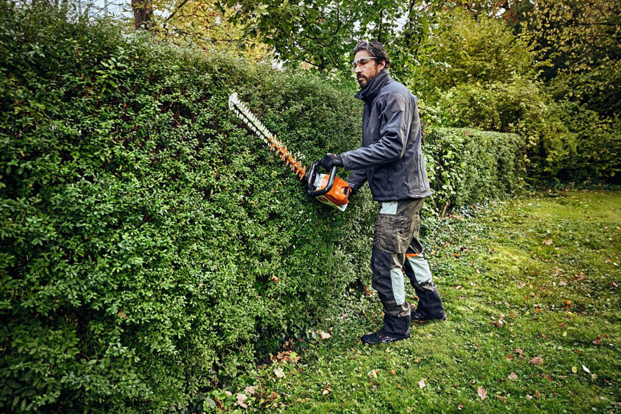 hsa 100 battery powered hedge trimmer
