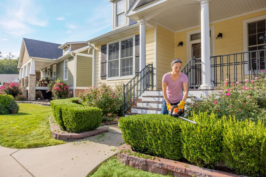 hsa 50 battery powered hedge trimmer