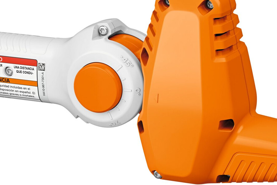 hla 40 battery powered extended-reach hedge trimmer