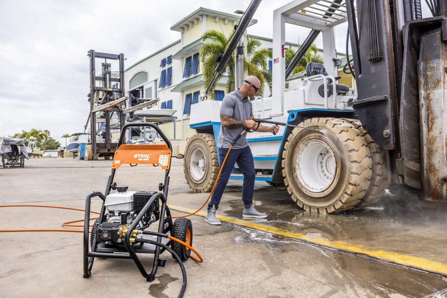 rb 600 gasoline high pressure washer