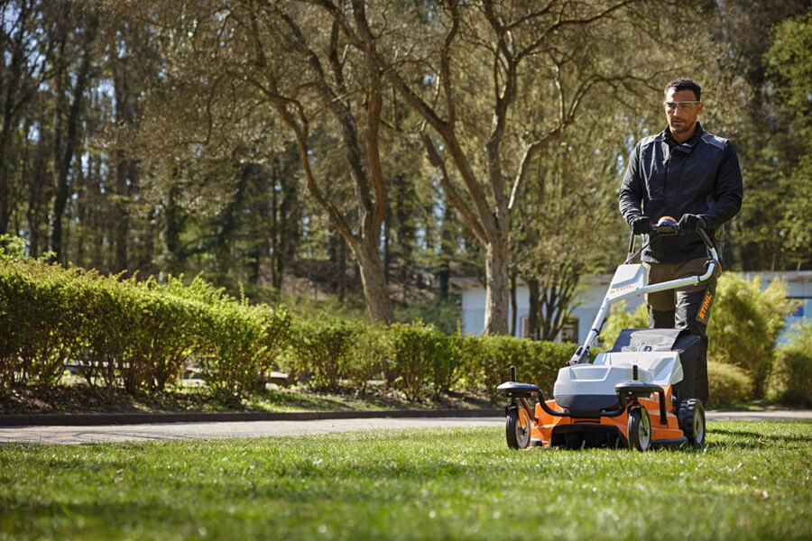 rma 765 battery powered lawn mower
