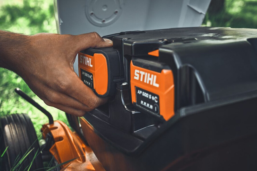 rma 7 battery mulching lawn mower