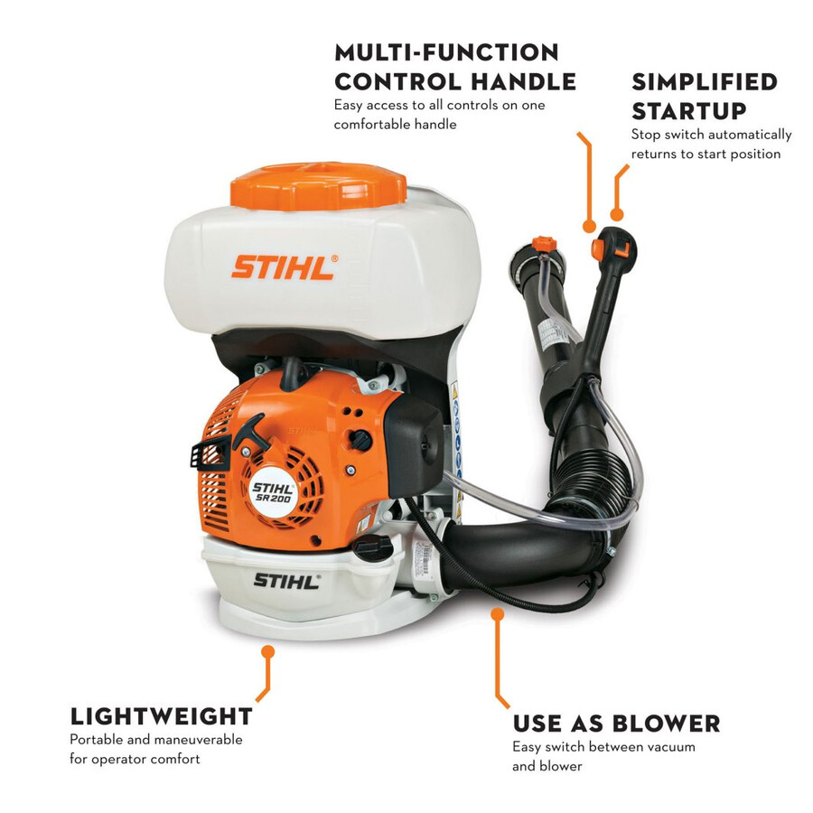 sr 200 gasoline backpack sprayer
