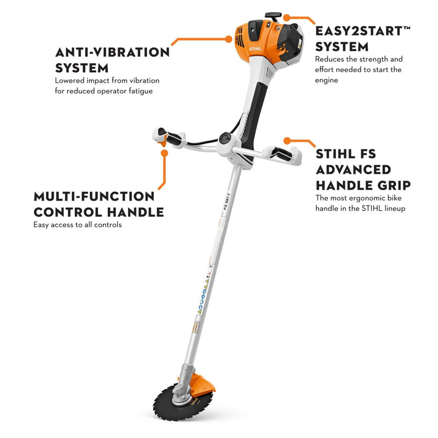 fs 561 gasoline brushcutterclearing saw
