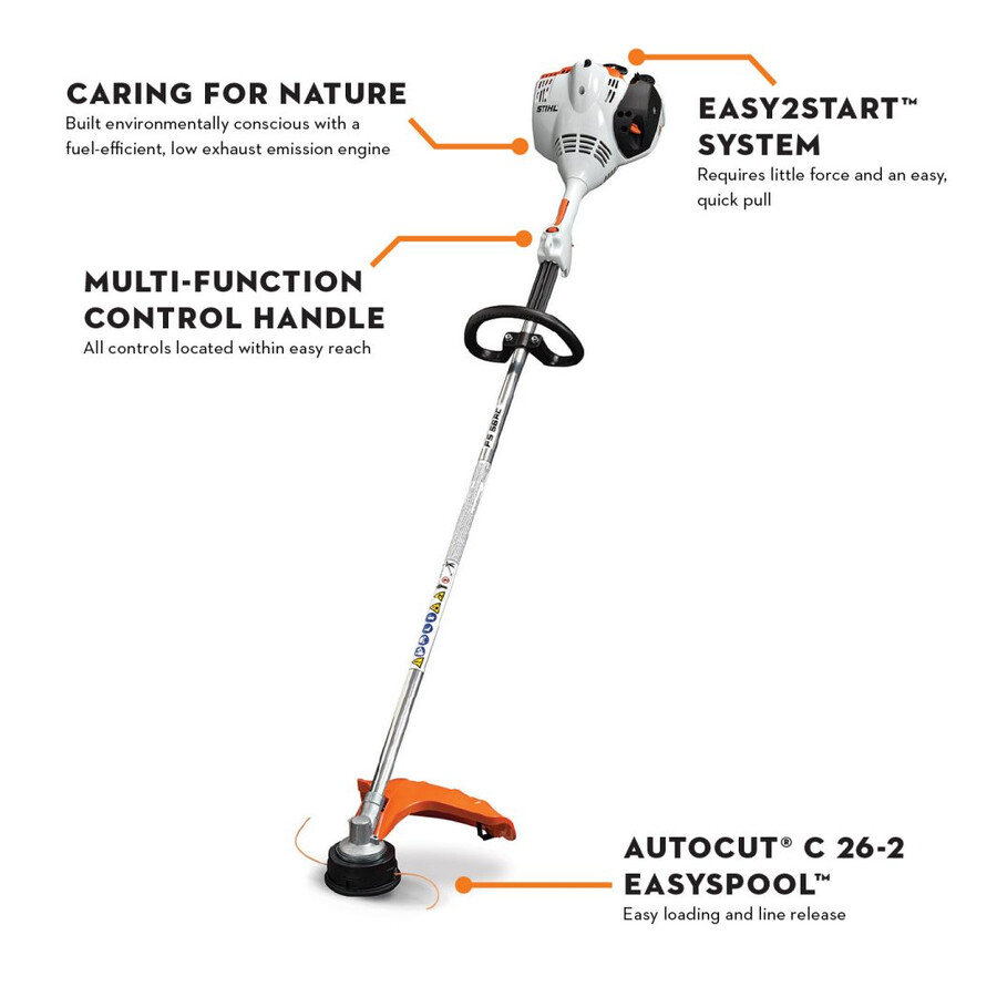 fs 56 gasoline grass trimmer