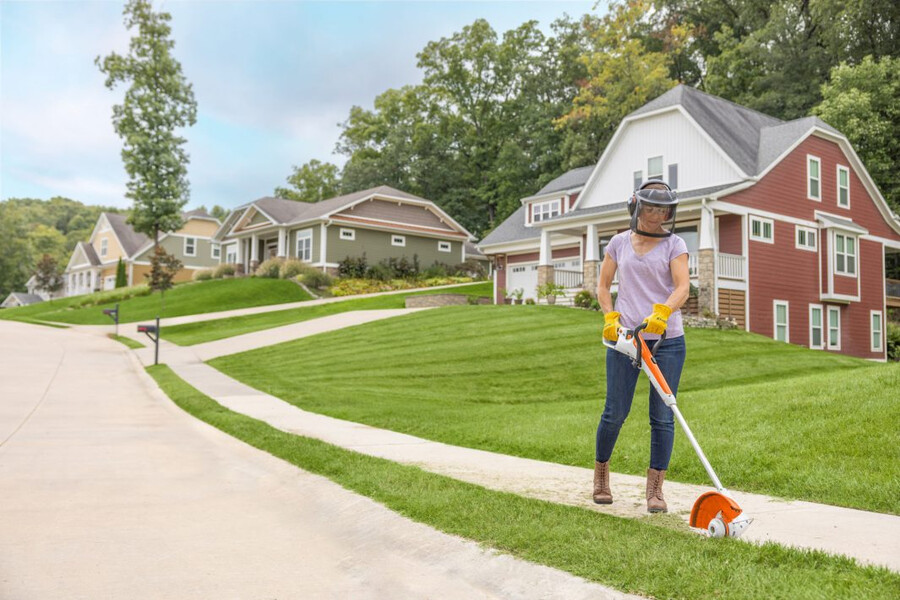 fsa 30 battery powered grass trimmer