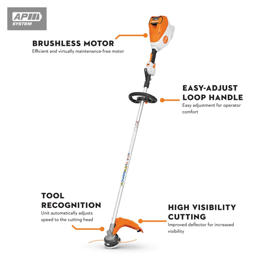 fsa 120 battery powered grass trimmer