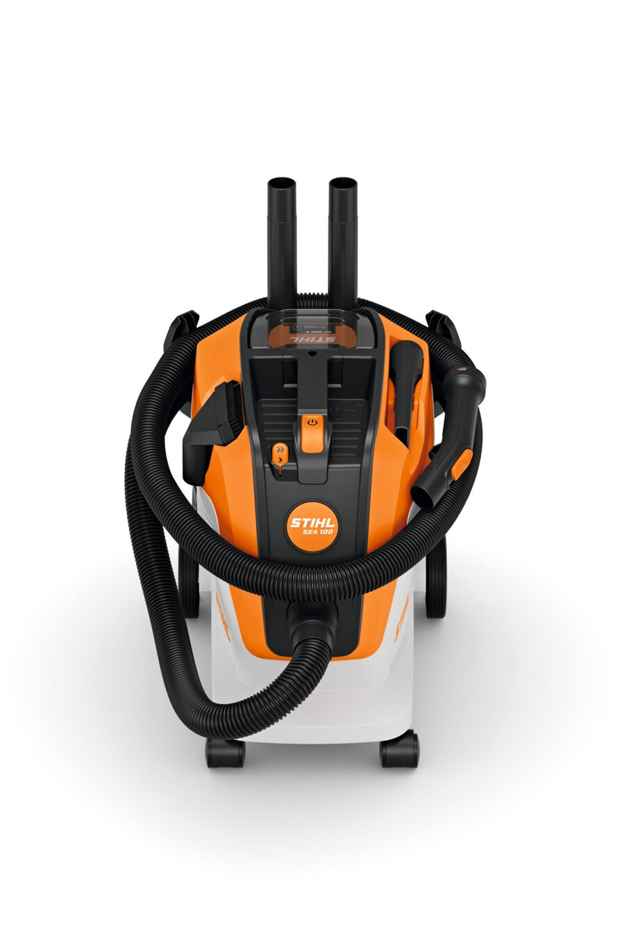 sea 100 battery powered wetdry vacuum