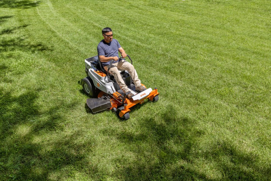 stihl rz 142 gasoline zero-turn mower